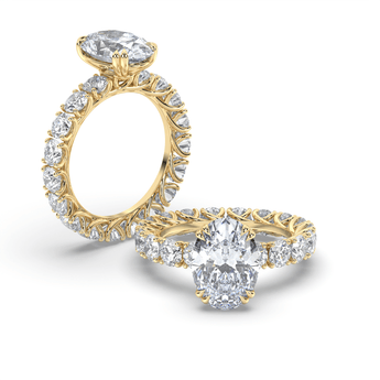 Lab Grown Diamond Engagement Ring 
