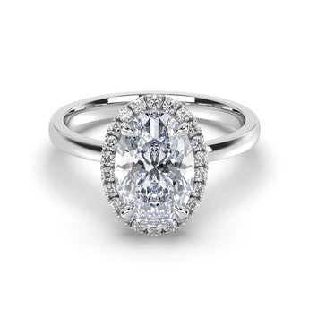 Lab Grown Diamond Engagement Ring 