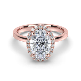 Lab Grown Diamond Engagement Ring 