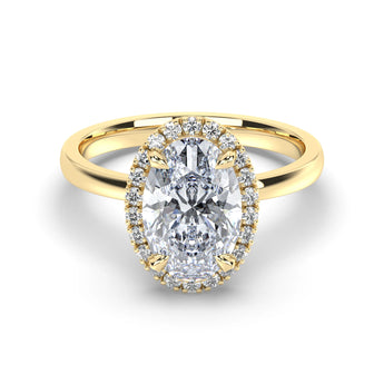 Lab Grown Diamond Engagement Ring 
