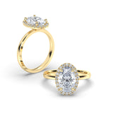 Lab Grown Diamond Engagement Ring 