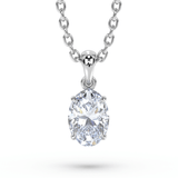 Lab Grown Diamond Pendant Necklace 