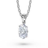 Lab Grown Diamond Pendant Necklace 