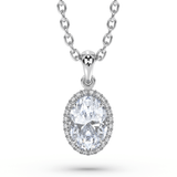 Lab Grown Diamond Pendant Necklace 