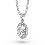 Lab Grown Diamond Pendant Necklace 