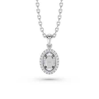 Lab Grown Diamond Pendant Necklace 