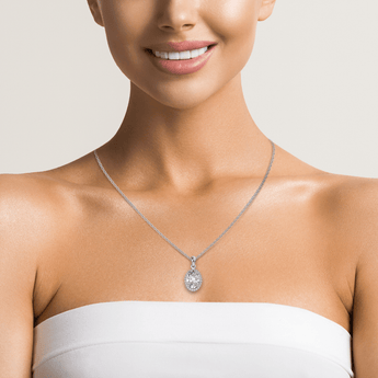 Lab Grown Diamond Pendant Necklace 