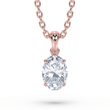 Lab Grown Diamond Pendant Necklace 