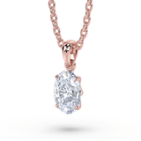 Lab Grown Diamond Pendant Necklace 