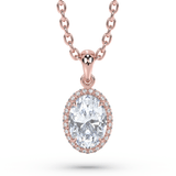 Lab Grown Diamond Pendant Necklace 