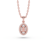 Lab Grown Diamond Pendant Necklace 