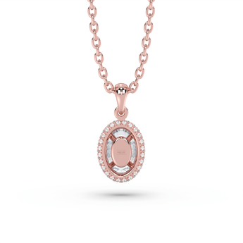 Lab Grown Diamond Pendant Necklace 
