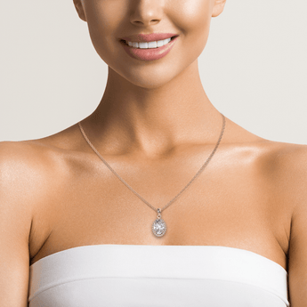 Lab Grown Diamond Pendant Necklace 