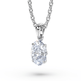Lab Grown Diamond Pendant Necklace 