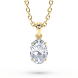 Lab Grown Diamond Pendant Necklace 