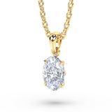 Lab Grown Diamond Pendant Necklace 