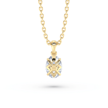 Lab Grown Diamond Pendant Necklace 