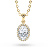 Lab Grown Diamond Pendant Necklace 