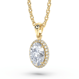 Lab Grown Diamond Pendant Necklace 