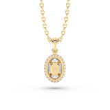 Lab Grown Diamond Pendant Necklace 