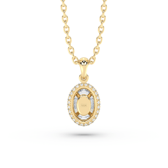Lab Grown Diamond Pendant Necklace 