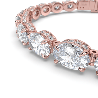 Lab Grown Diamond Tennis Bracelet 