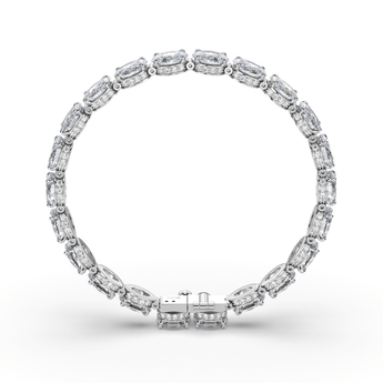Lab Grown Diamond Tennis Bracelet 