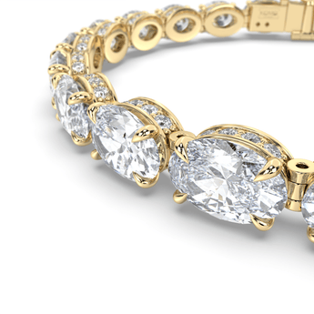 Lab Grown Diamond Tennis Bracelet 