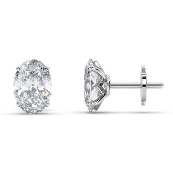 Lab Grown Diamond Stud Earrings 