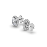 Lab Grown Diamond Stud Earrings 