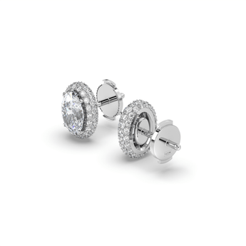 Lab Grown Diamond Stud Earrings 