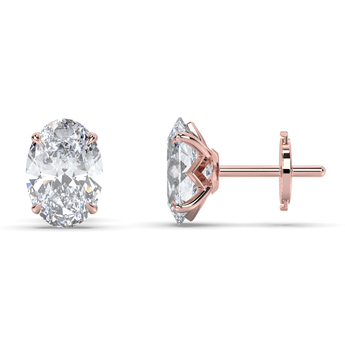 Lab Grown Diamond Stud Earrings 