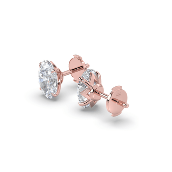 Lab Grown Diamond Stud Earrings 