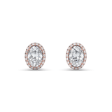 Lab Grown Diamond Stud Earrings 