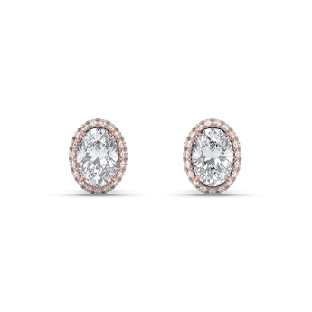 Lab Grown Diamond Stud Earrings 