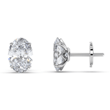 Lab Grown Diamond Stud Earrings 