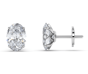 Lab Grown Diamond Stud Earrings 