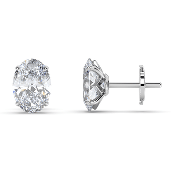 Lab Grown Diamond Stud Earrings 