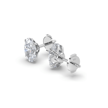 Lab Grown Diamond Stud Earrings 