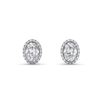 Lab Grown Diamond Stud Earrings 