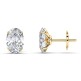 Lab Grown Diamond Stud Earrings 