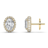 Lab Grown Diamond Stud Earrings 