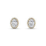 Lab Grown Diamond Stud Earrings 