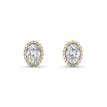 Lab Grown Diamond Stud Earrings 