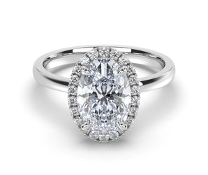 Lab Grown Diamond Engagement Ring 