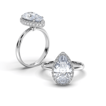 Lab Grown Diamond Engagement Ring 