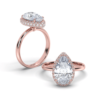 Lab Grown Diamond Engagement Ring 