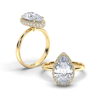 Lab Grown Diamond Engagement Ring 