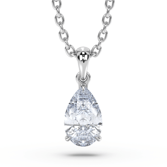 Lab Grown Diamond Pendant Necklace 