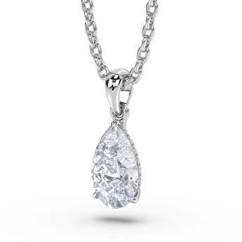 Lab Grown Diamond Pendant Necklace 